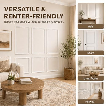Peel and Stick Wall Molding Kit