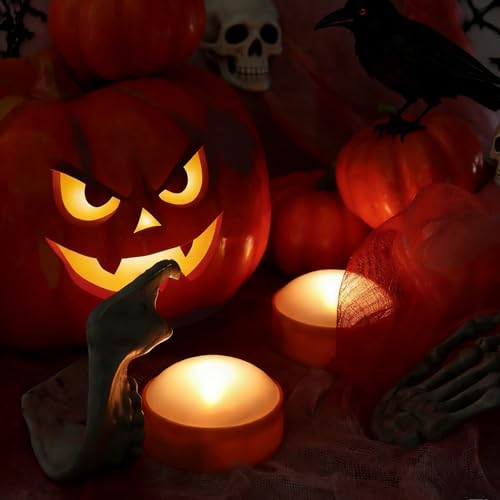 Pumpkin LED Lights with Remote and Timer