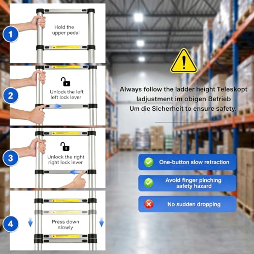 Telescoping Stainless Steel Anti