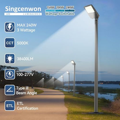 360W LED Parking Lot Light