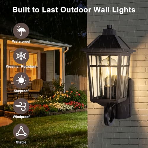 15" Brown Outdoor Wall Light (11-ORB)