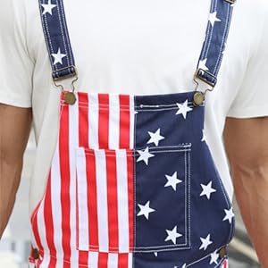 Overalls for Men Shorts Jumpsuit Adjustable Straps Brewery Coveralls with Pockets Festival Bib