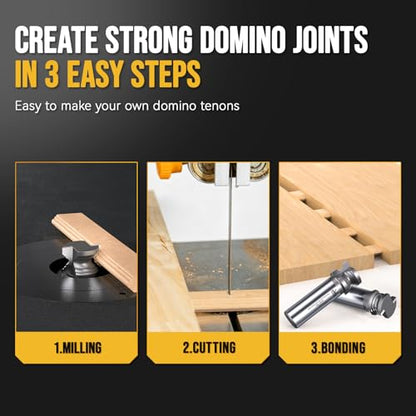 Domino Tenons Router Bits for DF500