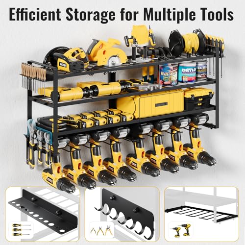 Power Tool Organizer Wall Mount