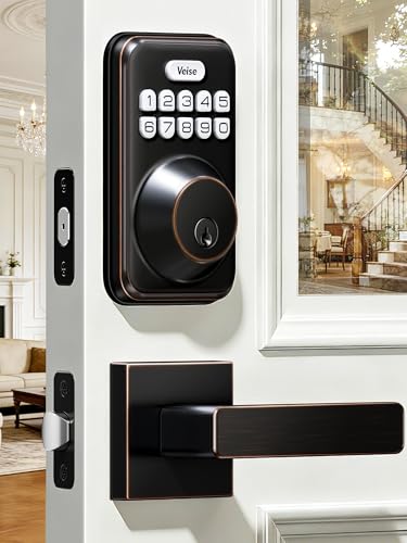 DK01 B Keyless Entry Deadbolt Lock with Handle Set