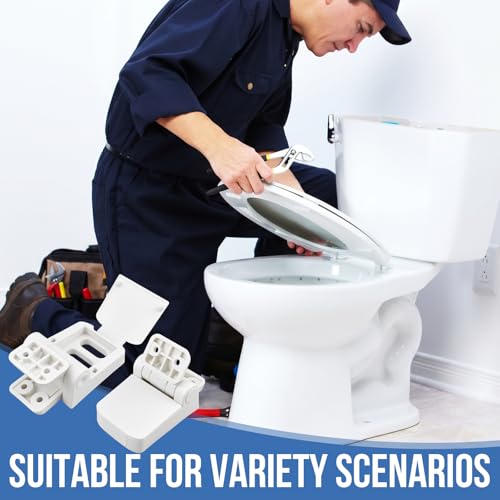 1Pair Toilet Seat Hinges
