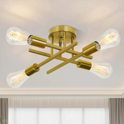 Semi Flush Mount Ceiling Light Fixture