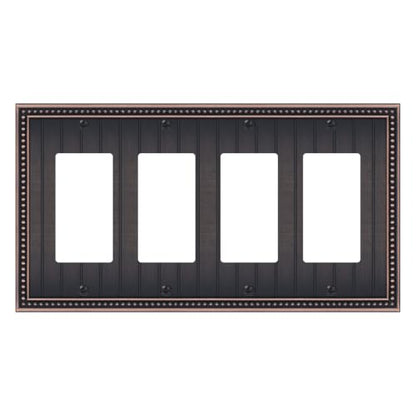 Sunken Pearls Decorative Light Switch Plates