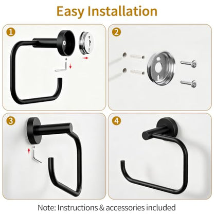 Hand Towel Holder Ring for Bathroom
