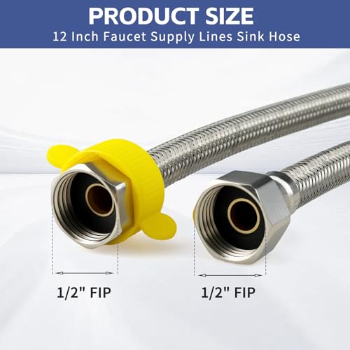 10PK 16 Inch Faucet Supply Lines