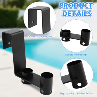 2Pcs Pool Fence Hooks