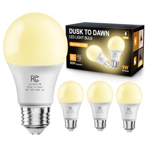 A19 Dusk to Dawn Light Bulbs
