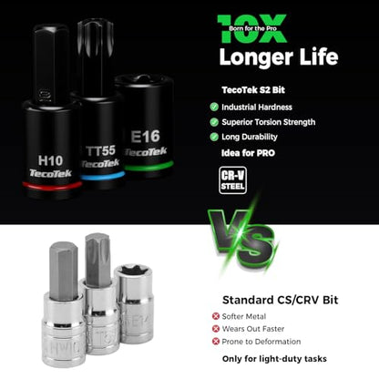 3 8" Drive Impact Torx Bit Socket Set