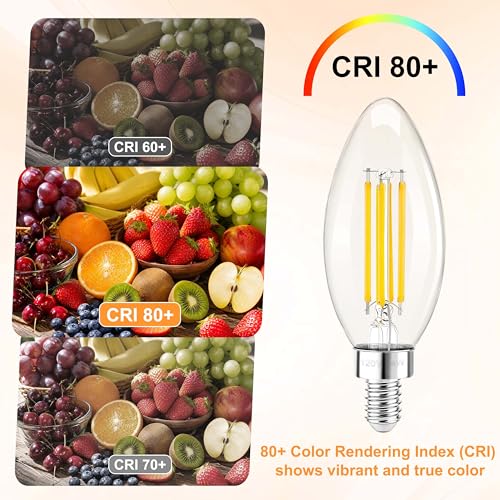 E12 Light Bulbs 2700K