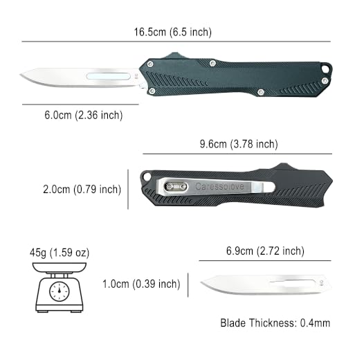 Retractable Scalpel Pocket Knife Mini Folding Utility Knife