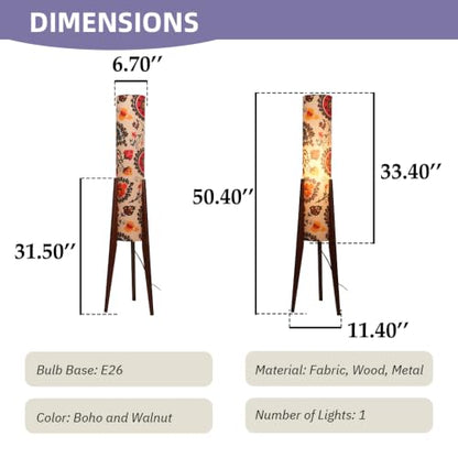 Mid Century Tripod Floor Lamp MF20130