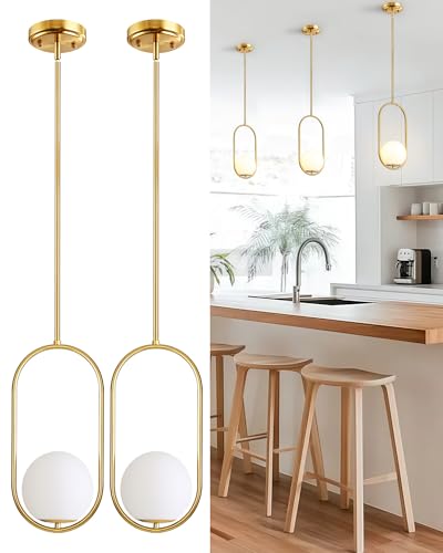 Pendant Lights Kitchen Island (Gold(2026 Upgraded Version) / 2 Pack)