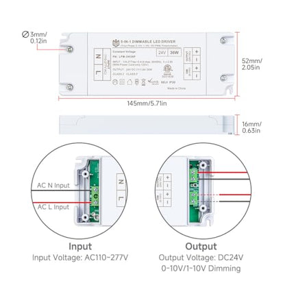 24VDC Dimmable Power Supply
