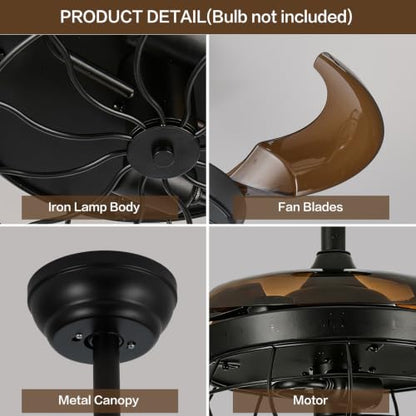 Caged Ceiling Fan