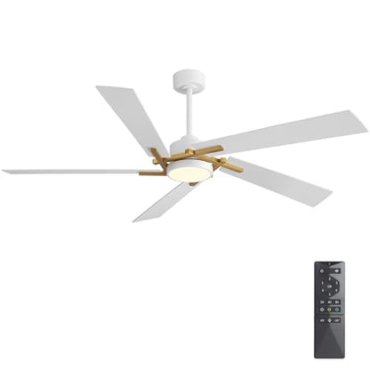 64 Inch Ceiling Fan with Light and Remote
