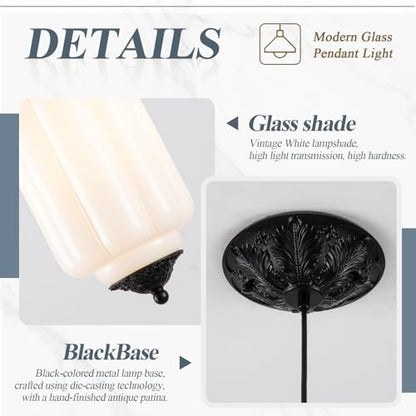Glass Pendant Lights for Kitchen Island