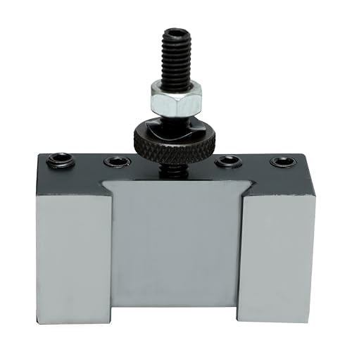 R) OXA Quick Change Turning Facing Lathe Tool Post Holder with 0.5" Slot 0250-0001 (OXA,1/2")