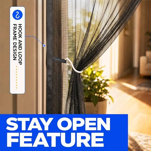 Magnetic Screen Door Mesh