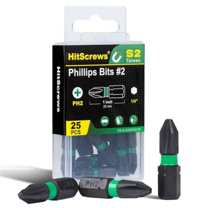 PH2-SQ2-T25 Screwdriver Bits