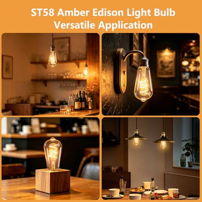 ST58 6W Light LED Bulbs