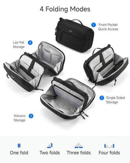 Electronics Organizer Travel Case (Black / L)