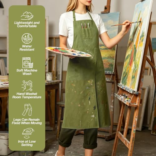 Pottery Apron Split Leg
