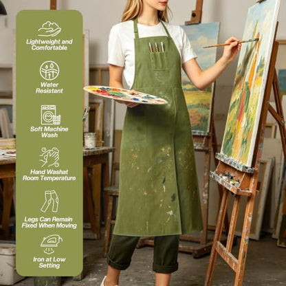Pottery Apron Split Leg