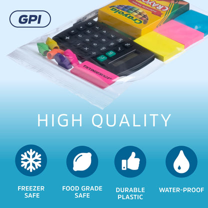 6" x 9" Zip Bags (6" x 9")