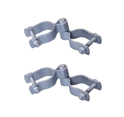 2 Pack Chain Link Fence Gate Hinge Kit