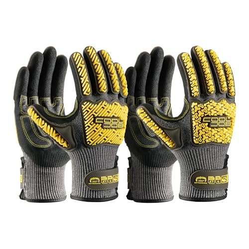 A7 Cut Resistant Work Gloves with TPR