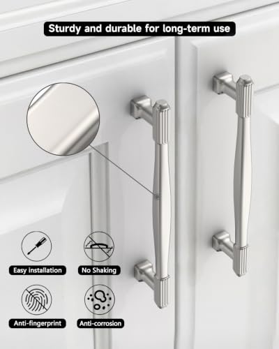 10 Pack Cabinet Handles Kitchen Cupboard Pulls