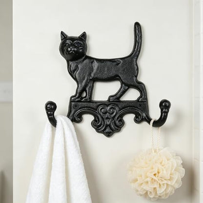 Cast Iron Vintage Dog Wall Hooks