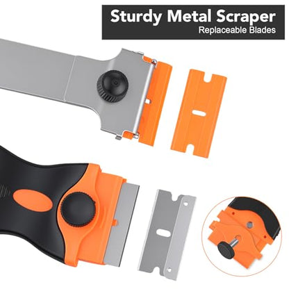 Silicone Caulking Tools with Razor Blade Scraper