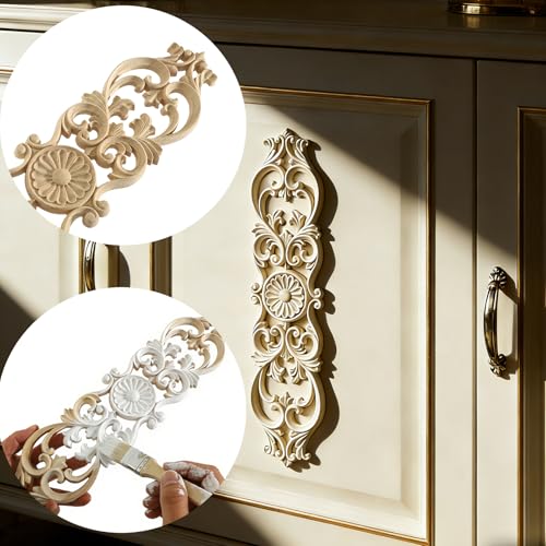Wooden Carved Onlays Appliques