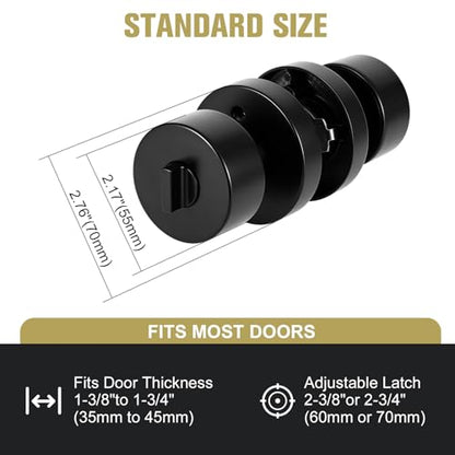 Front Door Knob and Deadbolt Set