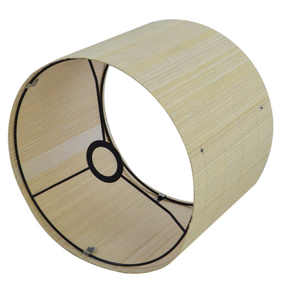 Bamboo Lamp Shade With Tropical Plants Chandelier Covers (color7 / 13*10)
