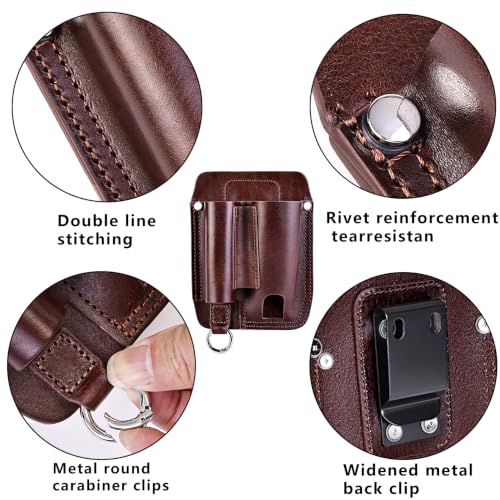 Leather Multitool Sheath (Darkbrown-02)