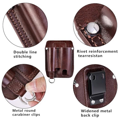 Leather Multitool Sheath (Darkbrown-02)