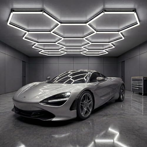 Hexagon Garage Lights 240W 28800LM
