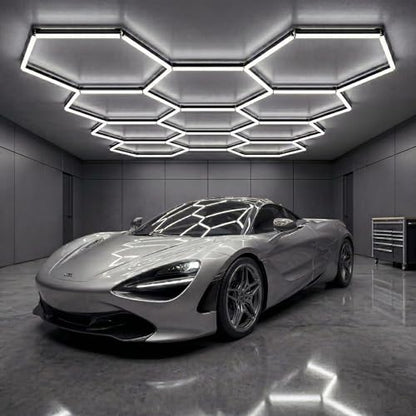 Hexagon Garage Lights 240W 28800LM