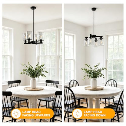 Farmhouse Black Pendant Light