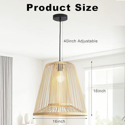 Boho Pendant Light Fixtures Rustic Farmhouse Chandelier