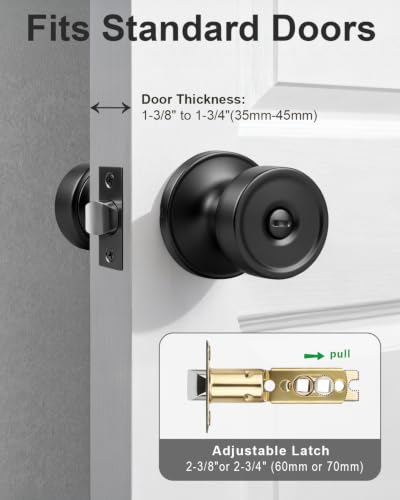 Black Interior Door Knobs