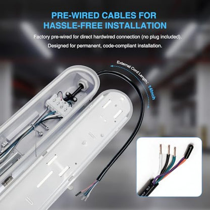 Vapor Tight LED Light Fixture