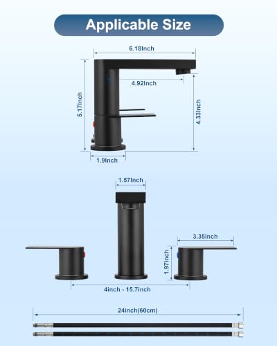 3 Hole Bathroom Faucet